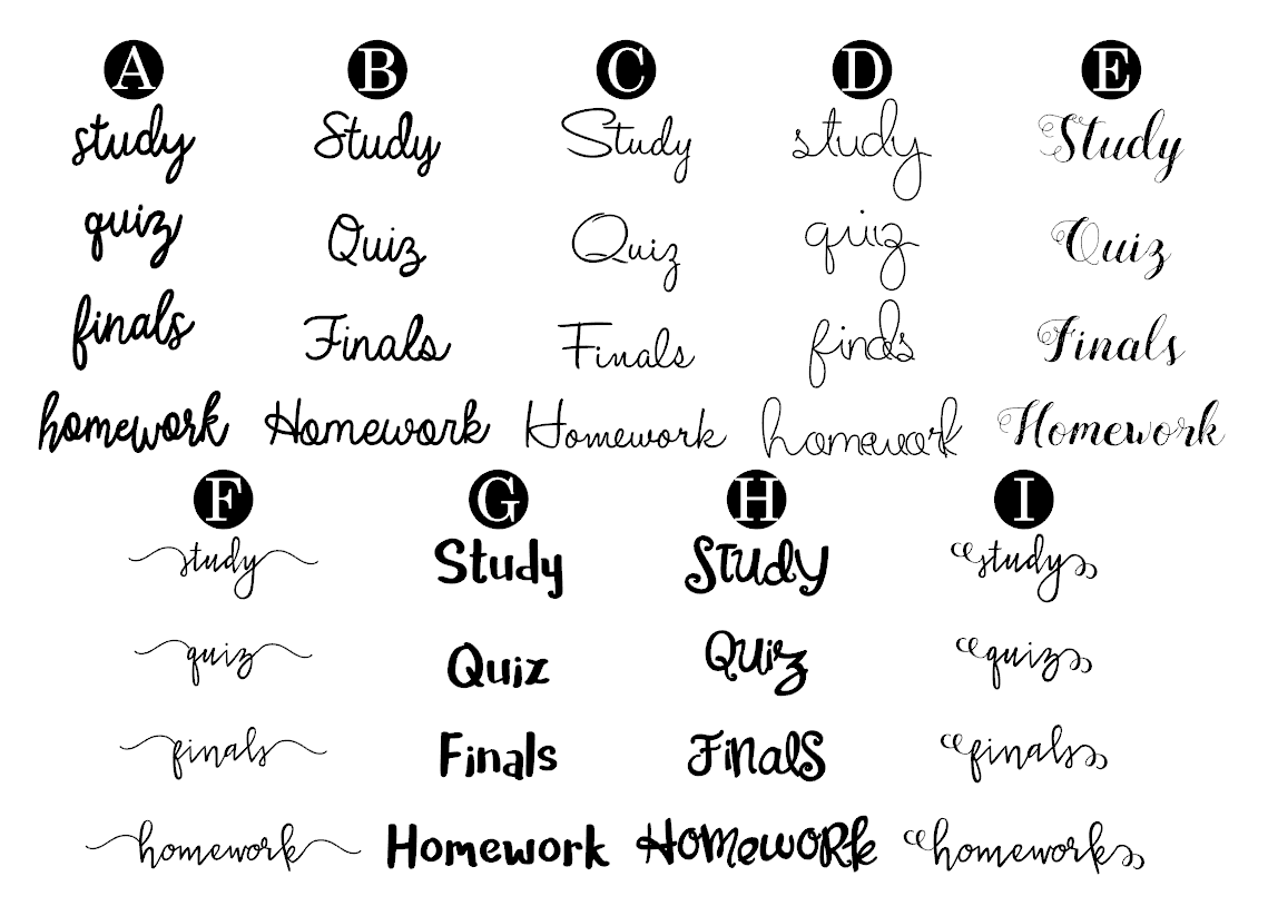 Custom Word Stickers – JLynnPaperCo